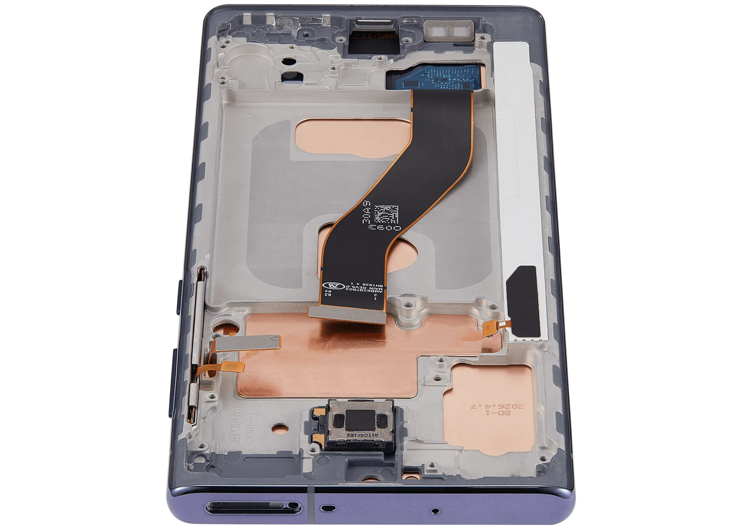 LCD Assembly With Frame (Without FingerPrint Sensor) For Samsung Galaxy Note 10 (US & International)(Aftermarket: Incell)(Aura Black)