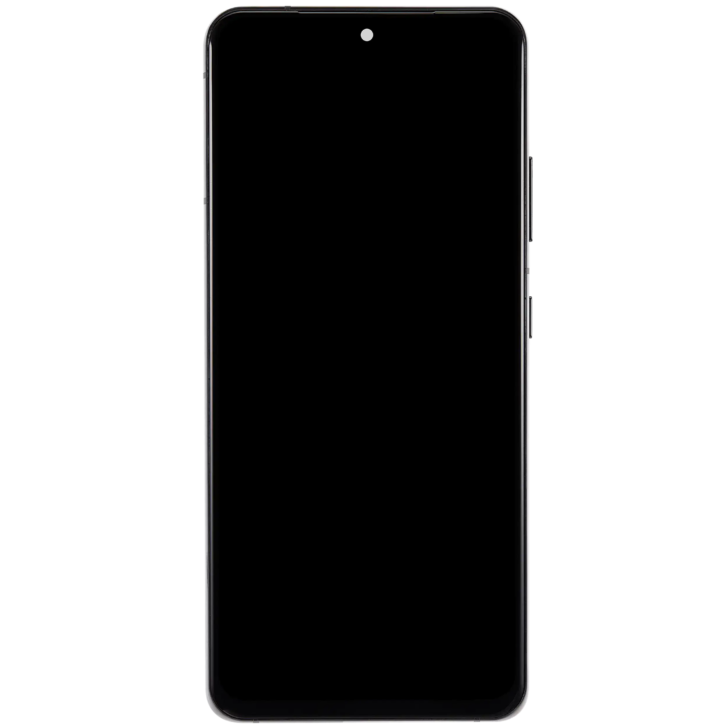 LCD Assembly With Frame (Without FingerPrint Sensor) For Samsung Galaxy S21 Ultra (US & International)(Aftermarket: Incell)(Phantom Silver)