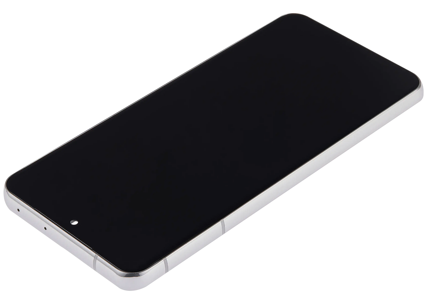 LCD Assembly With Frame (Without FingerPrint Sensor) For Samsung Galaxy S21 Ultra (US & International)(Aftermarket: Incell)(Phantom Silver)