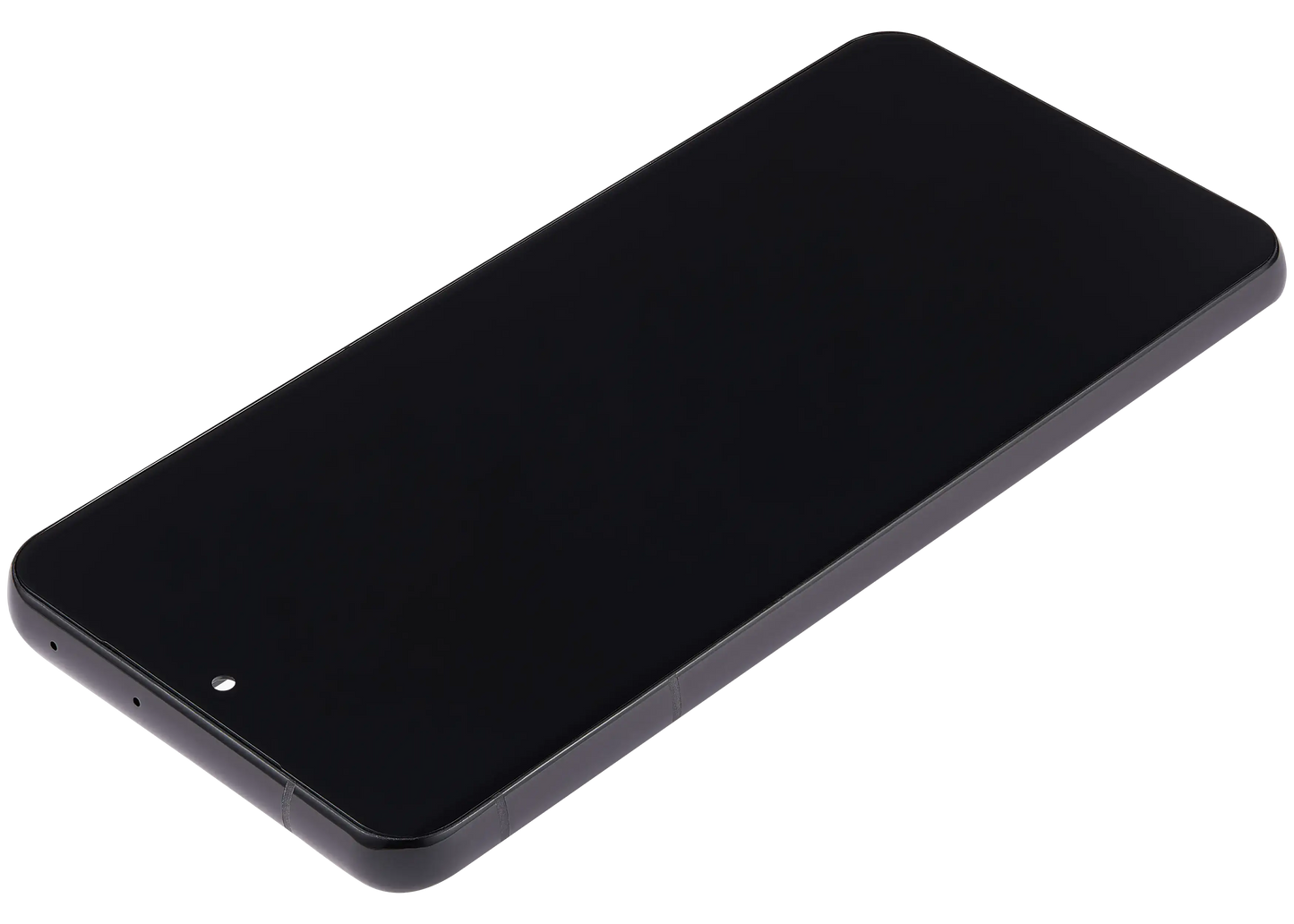 LCD Assembly With Frame (Without FingerPrint Sensor) For Samsung Galaxy S21 Ultra (US & International)(Aftermarket: Incell)(Phantom Black)