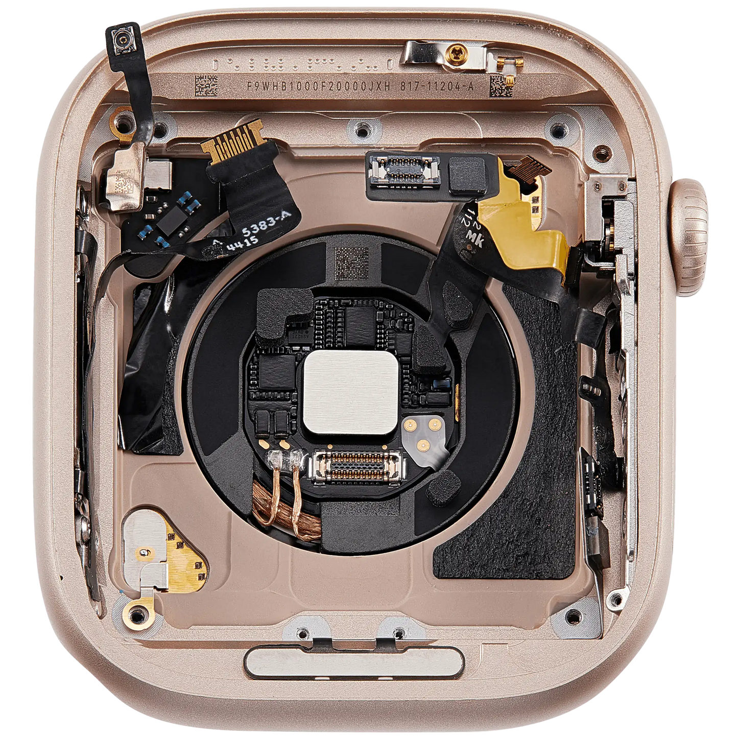Housing Assembly Compatible For Watch Series 10 (46MM) (LTE Version) (Titanium / Gold)