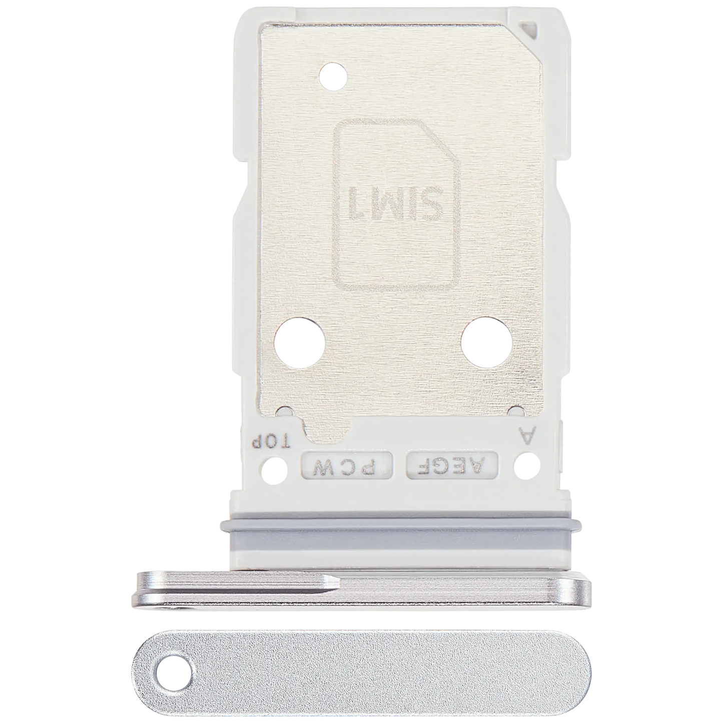 Dual Sim Card Tray For Samsung Galaxy A57 (A576 / 2026) (Gray)