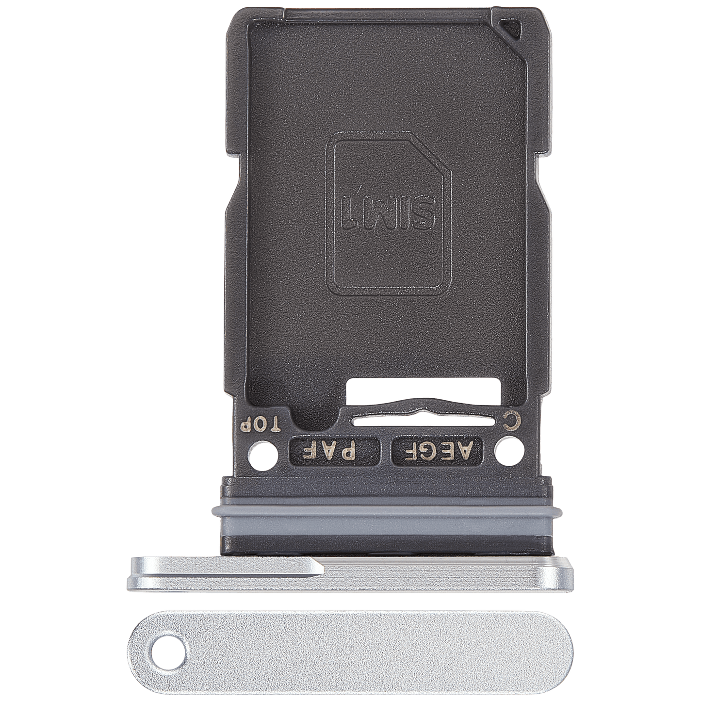 Single Sim Card Tray For Samsung Galaxy A57 (A576 / 2026) (Gray)