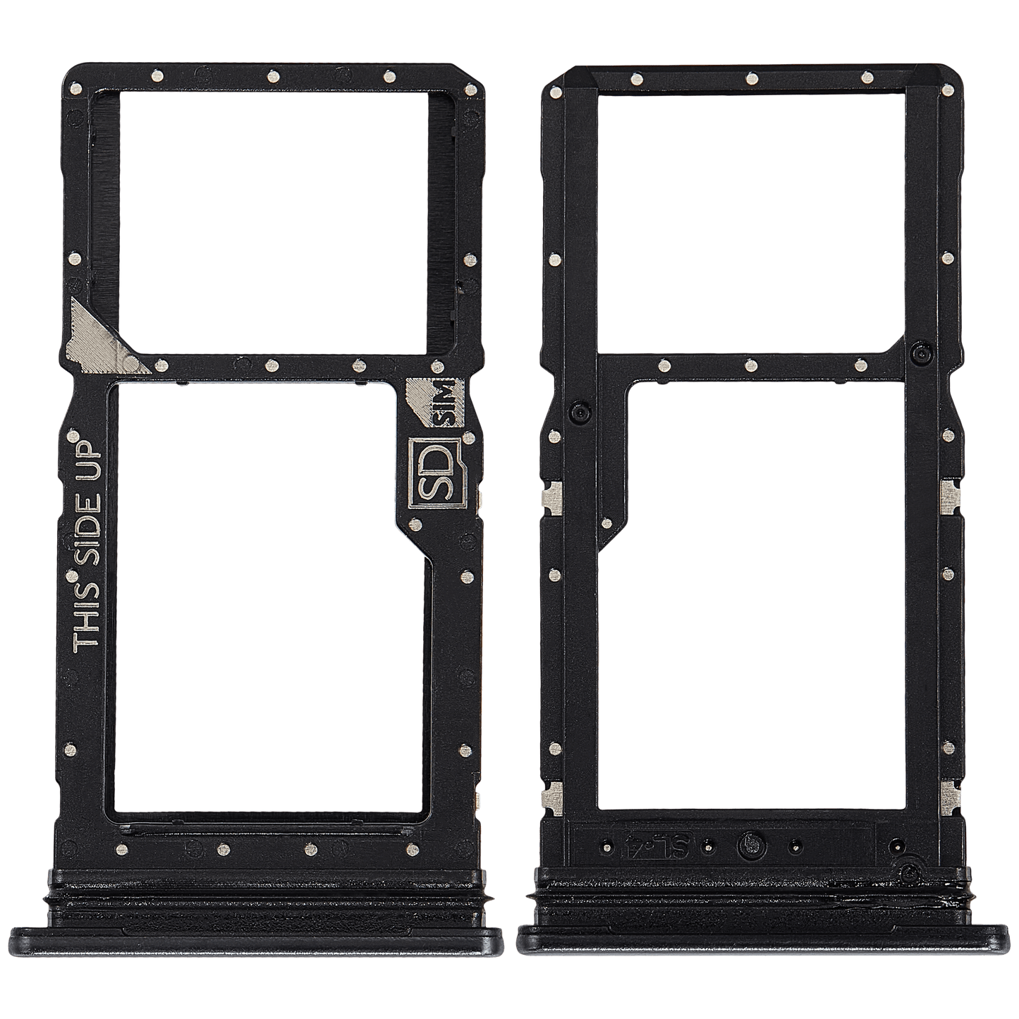 Sim Card Tray For Motorola Moto G Stylus 5G (XT2315 / 2023) (Premium) (Cosmic Black) replacement part SKU 107182129043 image 2
