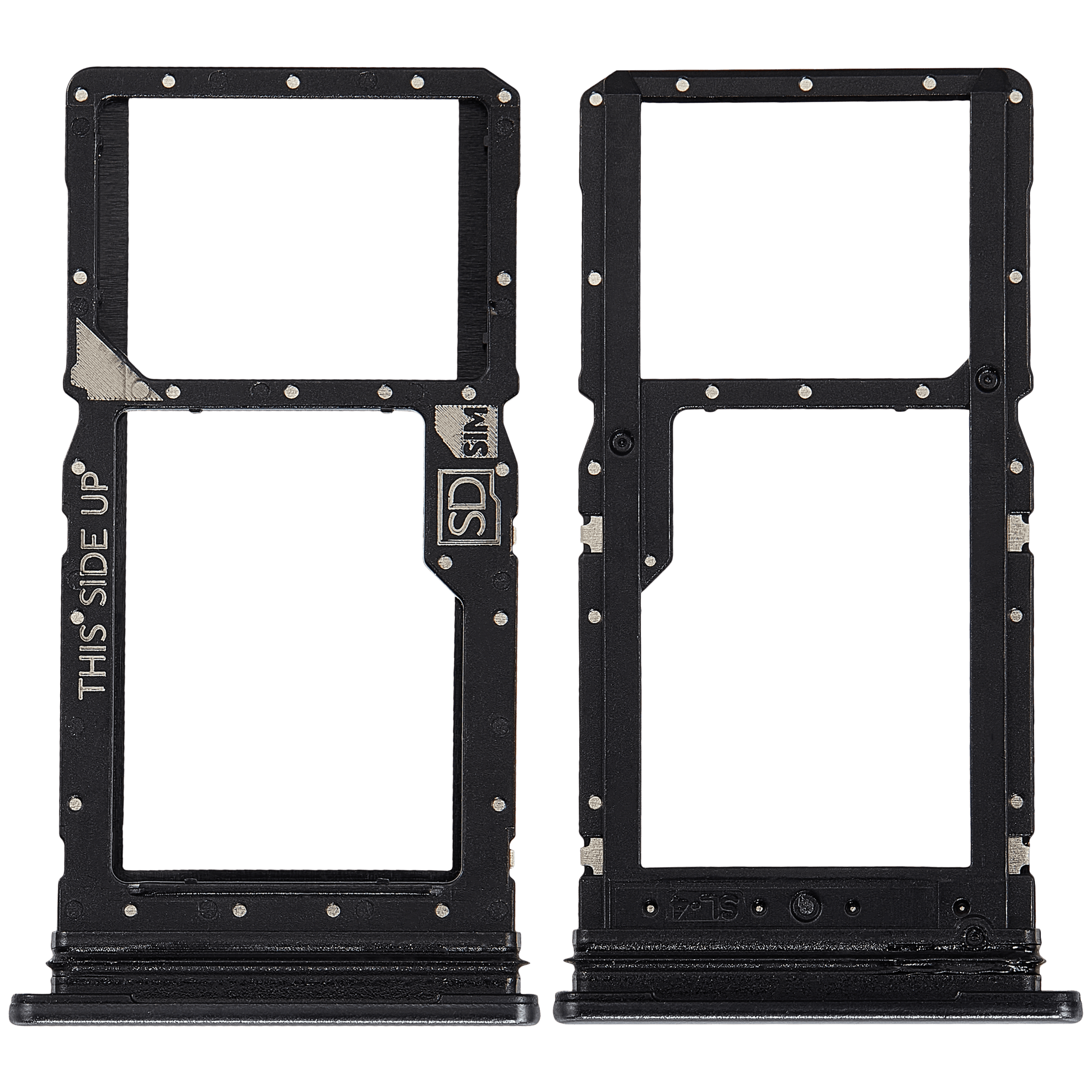 Sim Card Tray For Motorola Moto G Stylus 5G (XT2315 / 2023) (Premium) (Cosmic Black) replacement part SKU 107182129043 image 2