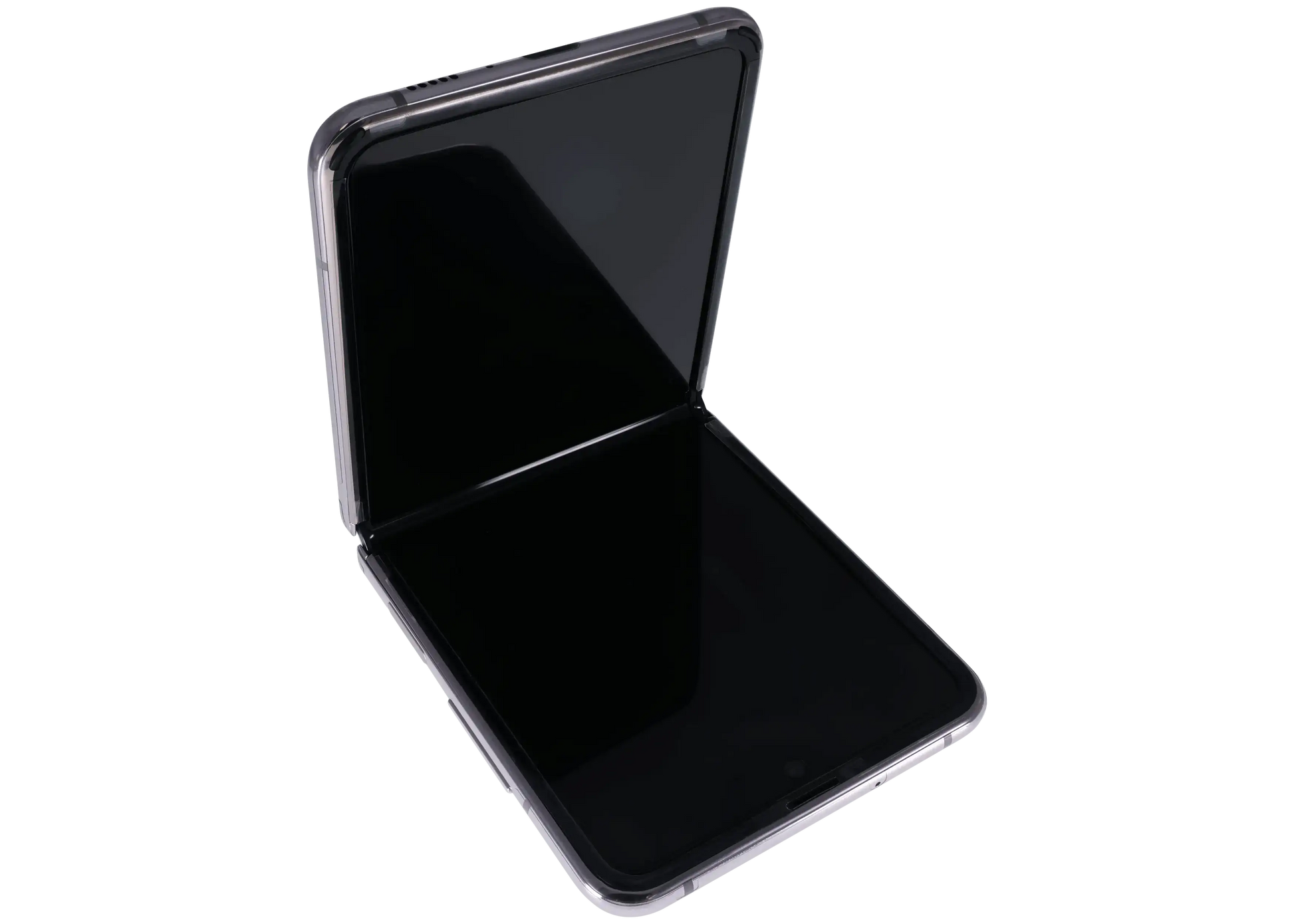 Inner OLED Assembly With Frame For Samsung Galaxy Z Flip 5G (US & International Version) (Refurbished) (Mirror Purple) - Back View