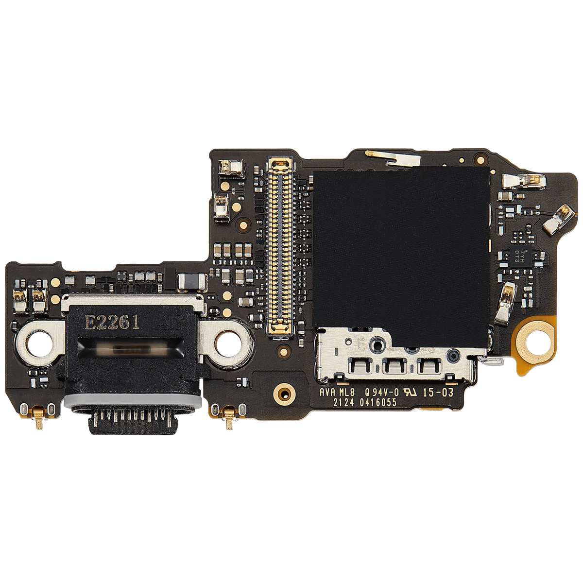 Charging Port With Board For Google Pixel 9 Pro - replacement component detail view