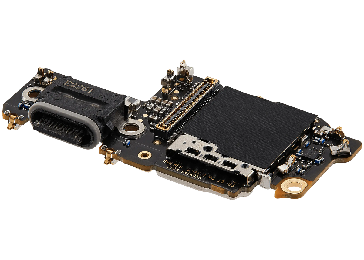 Charging Port With Board For Google Pixel 9 Pro - replacement part additional angle