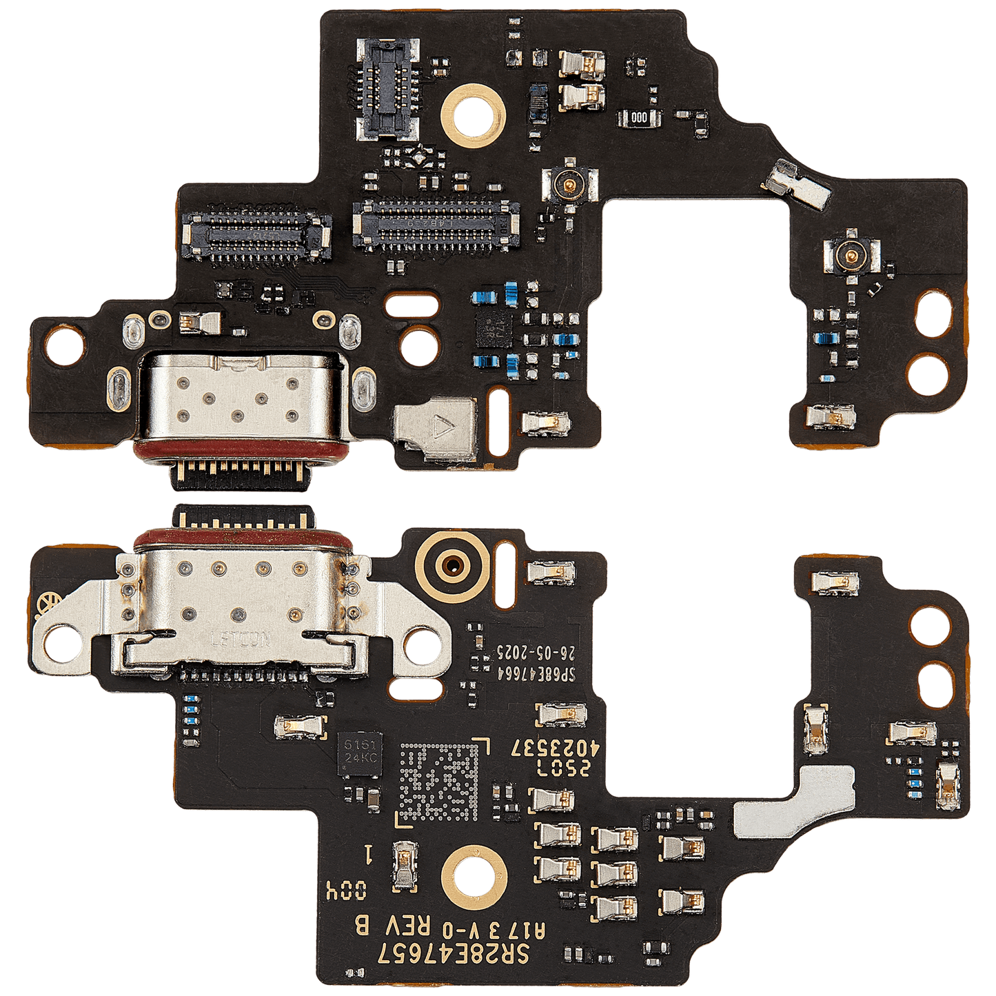 Charging Port Board For Motorola Moto G Stylus 5G (XT2517 / 2025) (Premium) replacement part SKU 107182117193 image 2
