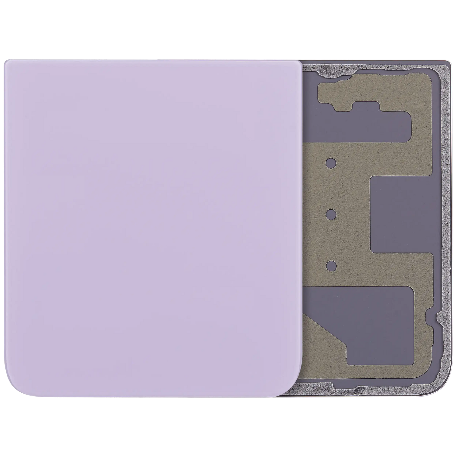 Buy Bottom Back Cover Glass For Samsung Galaxy Z Flip 4 (Aftermarket) (Bora Purple) - High Quality Replacement Part - View 1 | TechDrip Canada