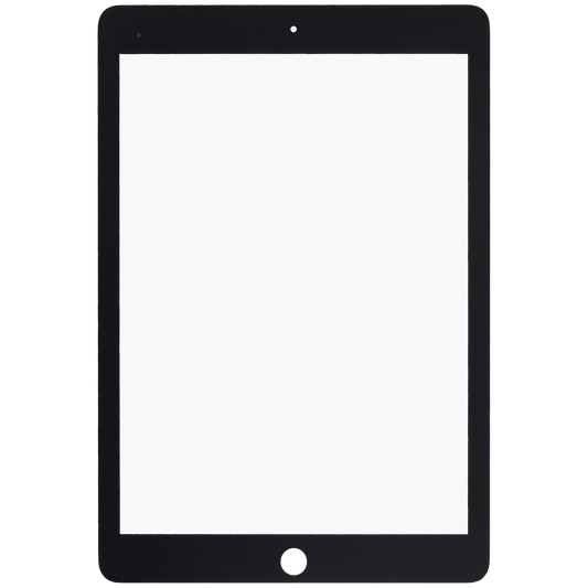 2 in 1 Front Glass With OCA Pre-Installed For iPad Pro 9.7" (Glass Separation Required) (Black)