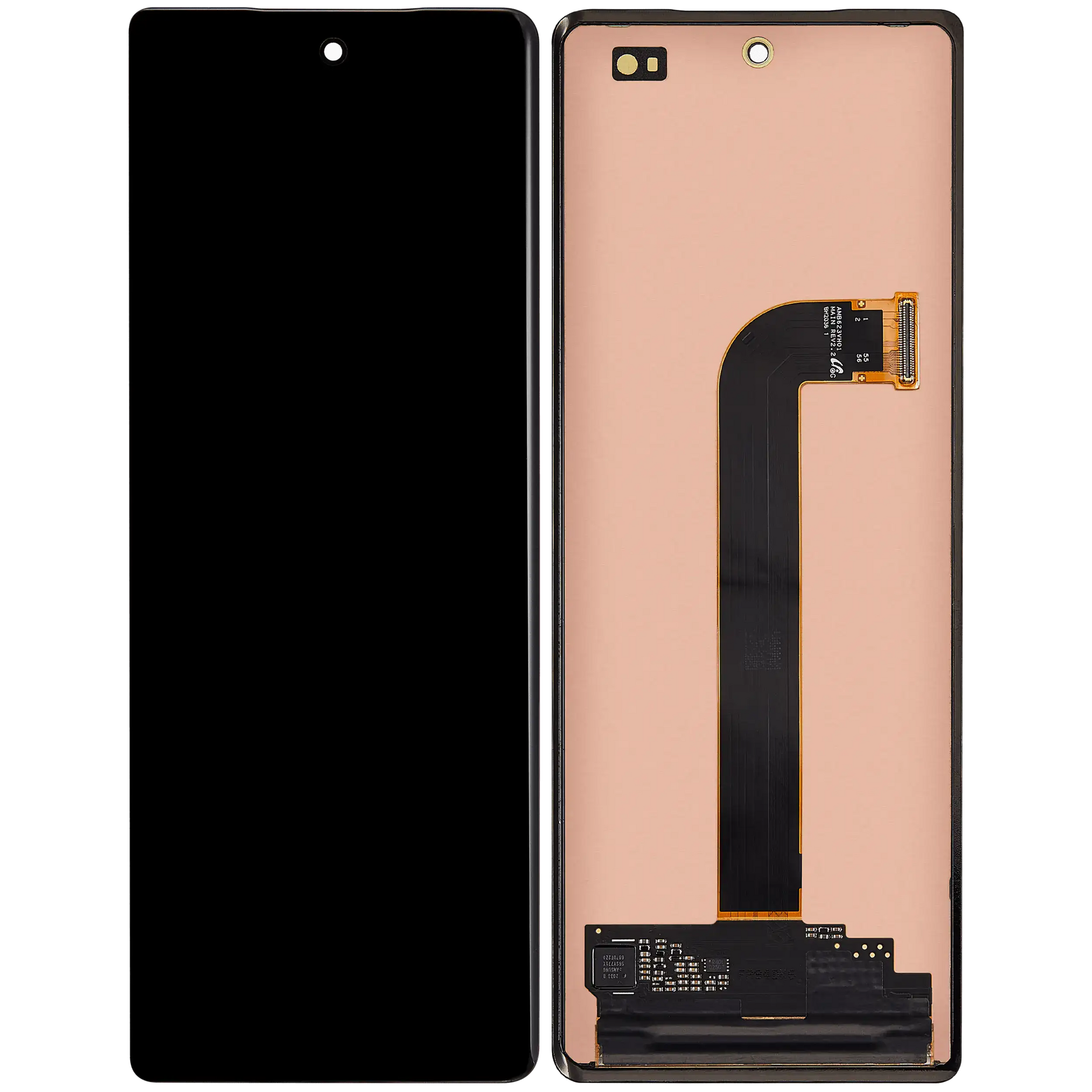 Samsung device replacement: Outer OLED Assembly For Samsung Galaxy Z Fold 2 5G (Refurbished) (All Colors)