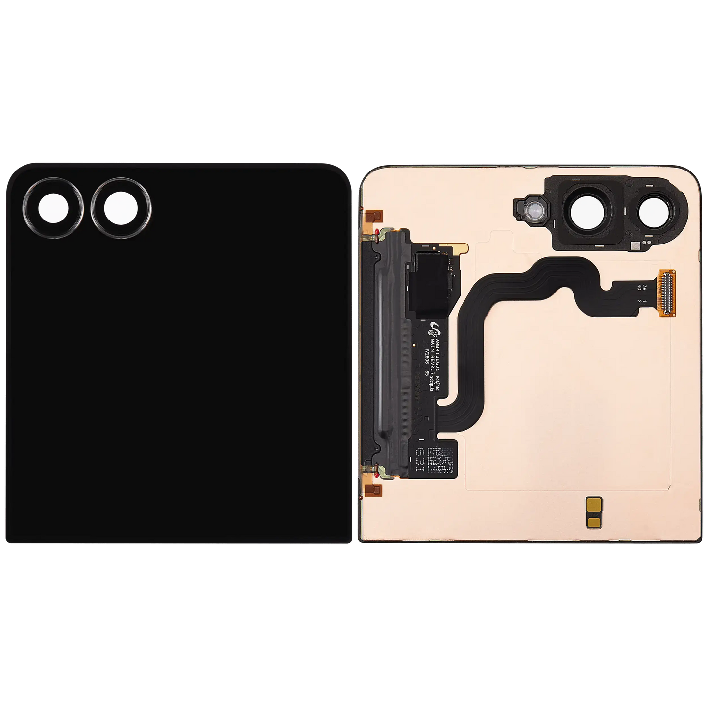 Outer OLED Assembly For Samsung Galaxy Z Flip 7 5G (Refurbished) (Black) - Replacement iPhone Parts