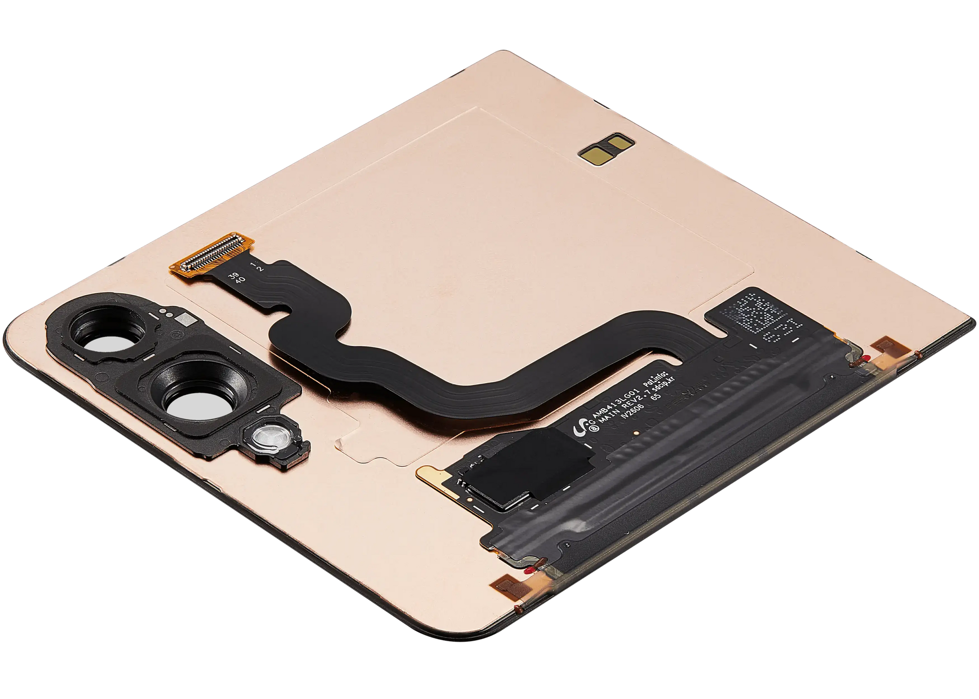 Outer OLED Assembly For Samsung Galaxy Z Flip 7 5G (Refurbished) (Black) - Replacement iPhone Parts