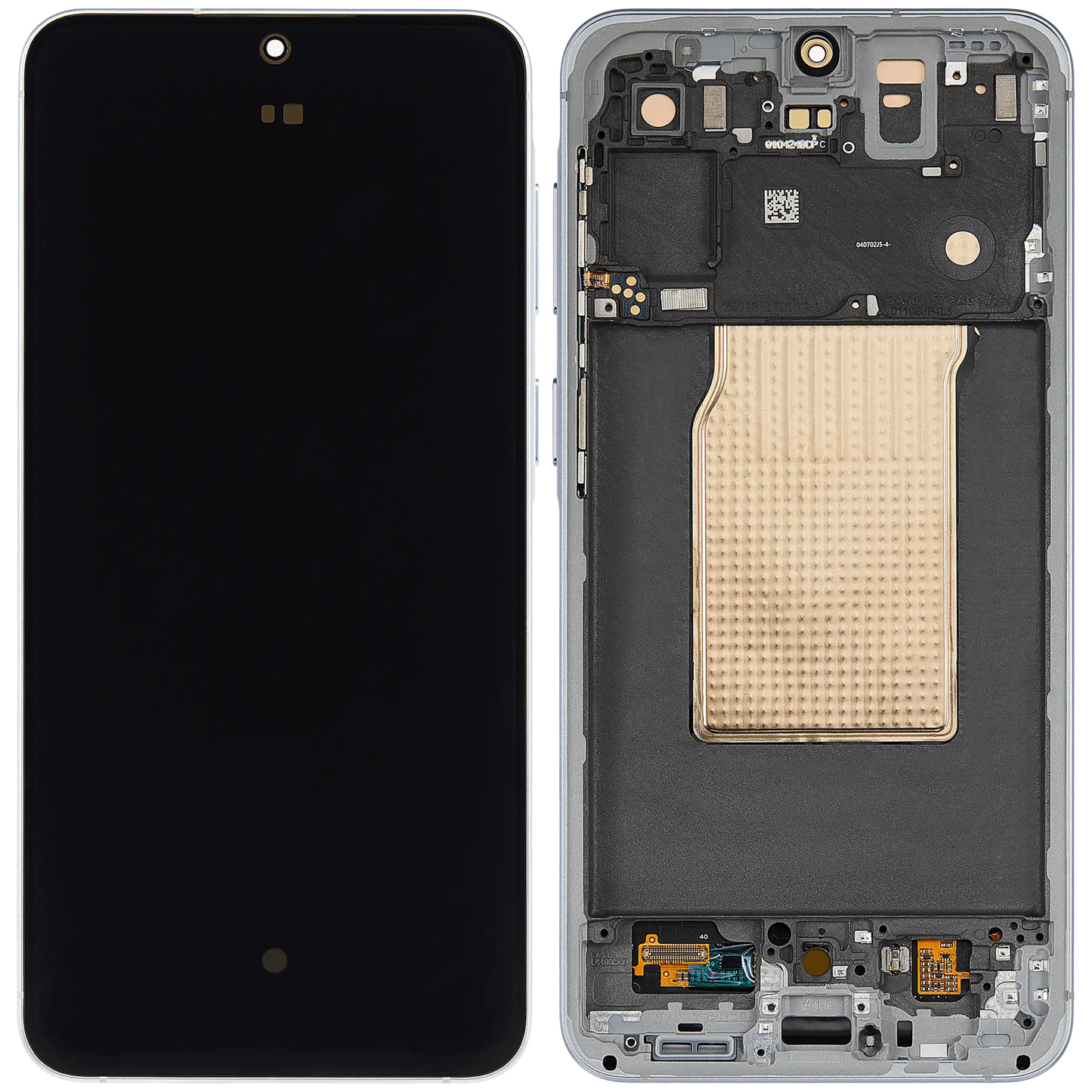 OLED Assembly With Frame For Samsung Galaxy A57 5G (A576 / 2026) (Refurbished) (Icyblue)