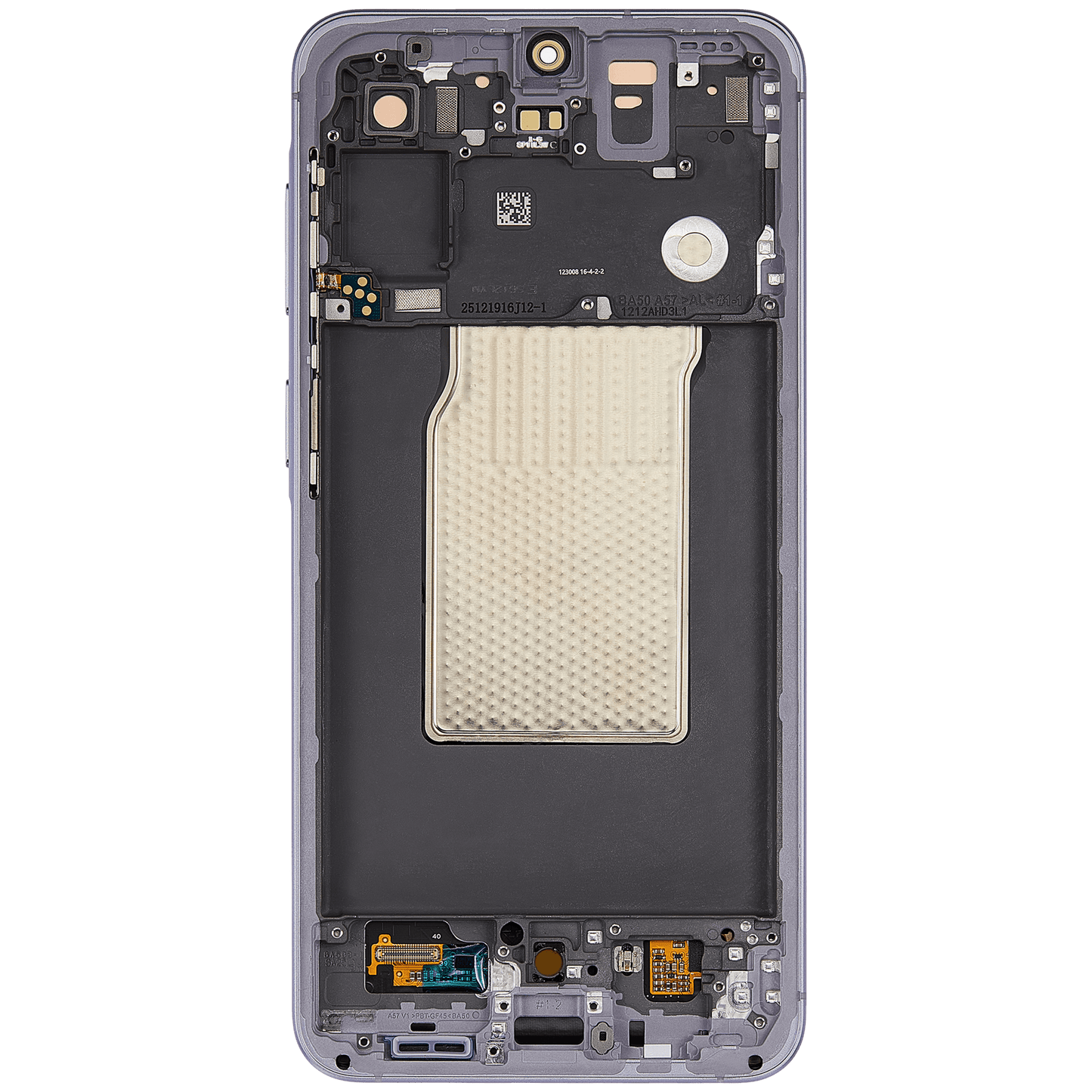 OLED Assembly With Frame For Samsung Galaxy A57 5G (A576 / 2026) (Refurbished) (Lilac)