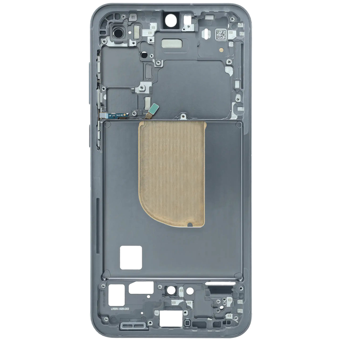 Mid-Frame Housing For Samsung Galaxy S23 FE (International version) (Service Pack) (Graphite)