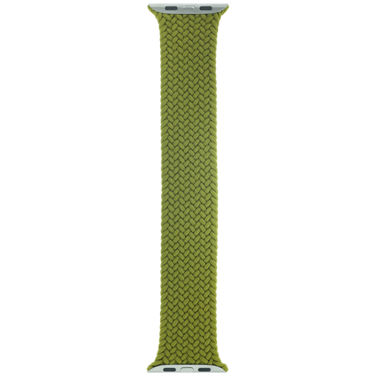 Apple Braided Loop Band For Apple Watch 46MM (Size 7) (OEM Brand New, Retail Packaging) (Chartreuse)