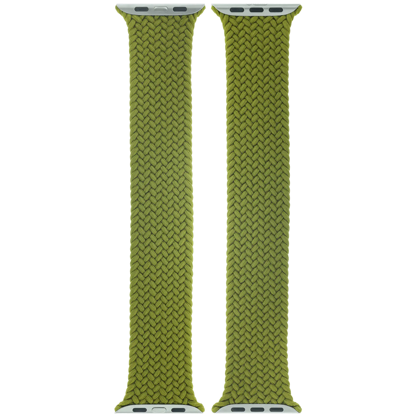 Apple Braided Loop Band For Apple Watch 46MM (Size 7) (OEM Brand New, Retail Packaging) (Chartreuse)