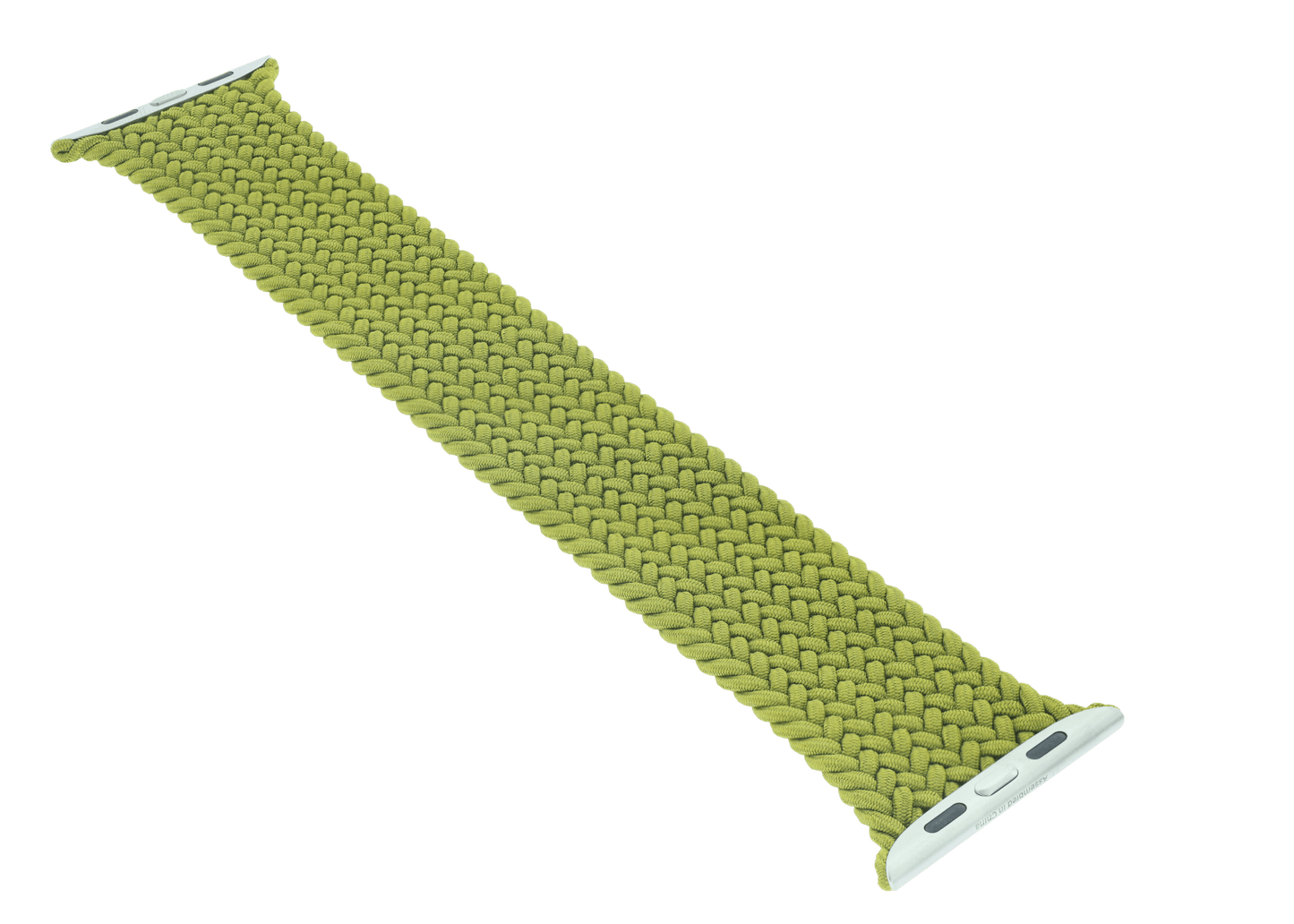 Apple Braided Loop Band For Apple Watch 46MM (Size 7) (OEM Brand New, Retail Packaging) (Chartreuse)