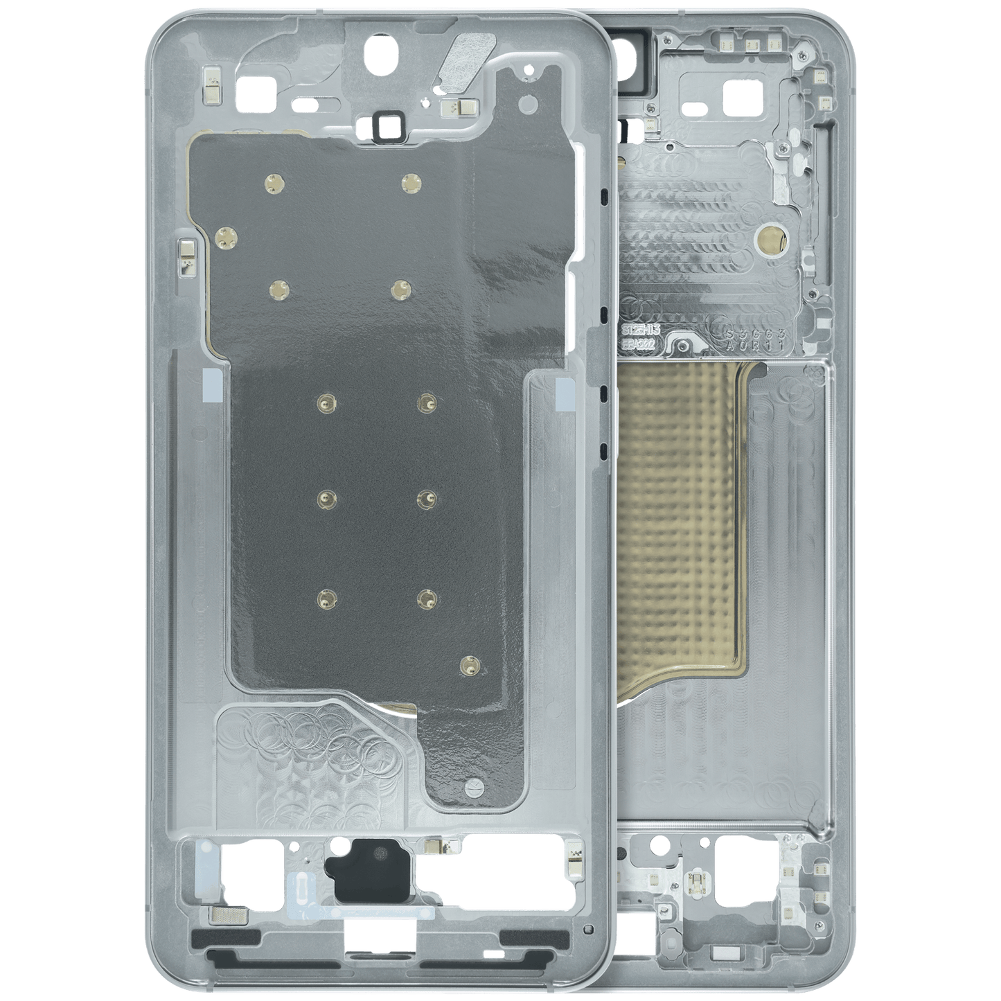 Mid-Frame Housing for Samsung Galaxy S25 (Service Pack) (Silver Shadow)