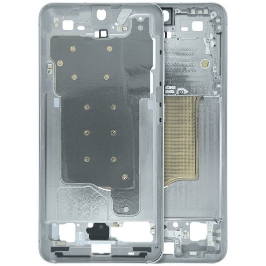 Mid-Frame Housing for Samsung Galaxy S25 (Service Pack) (Silver Shadow)