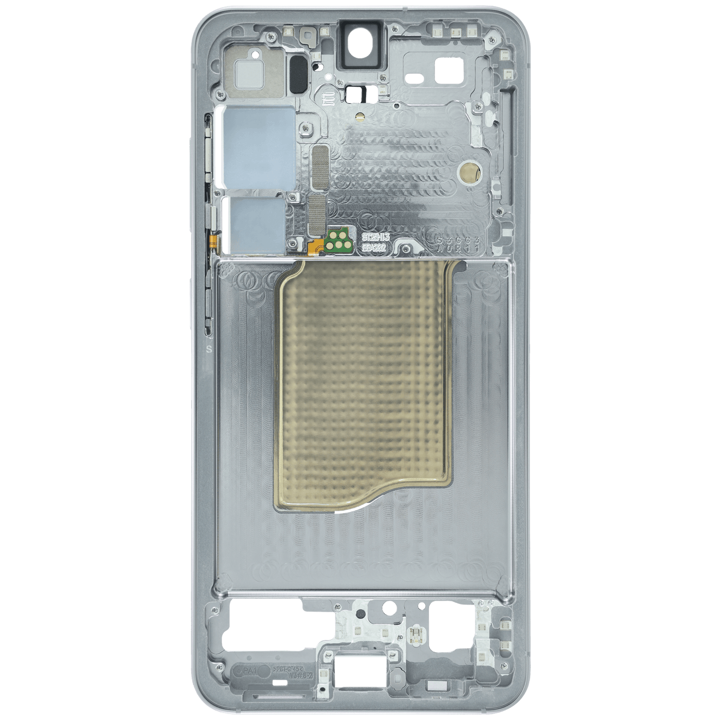 Mid-Frame Housing for Samsung Galaxy S25 (Service Pack) (Silver Shadow)