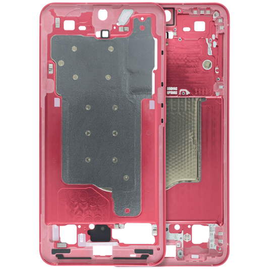 Mid-Frame Housing for Samsung Galaxy S25 (Service Pack) (Coral Red)