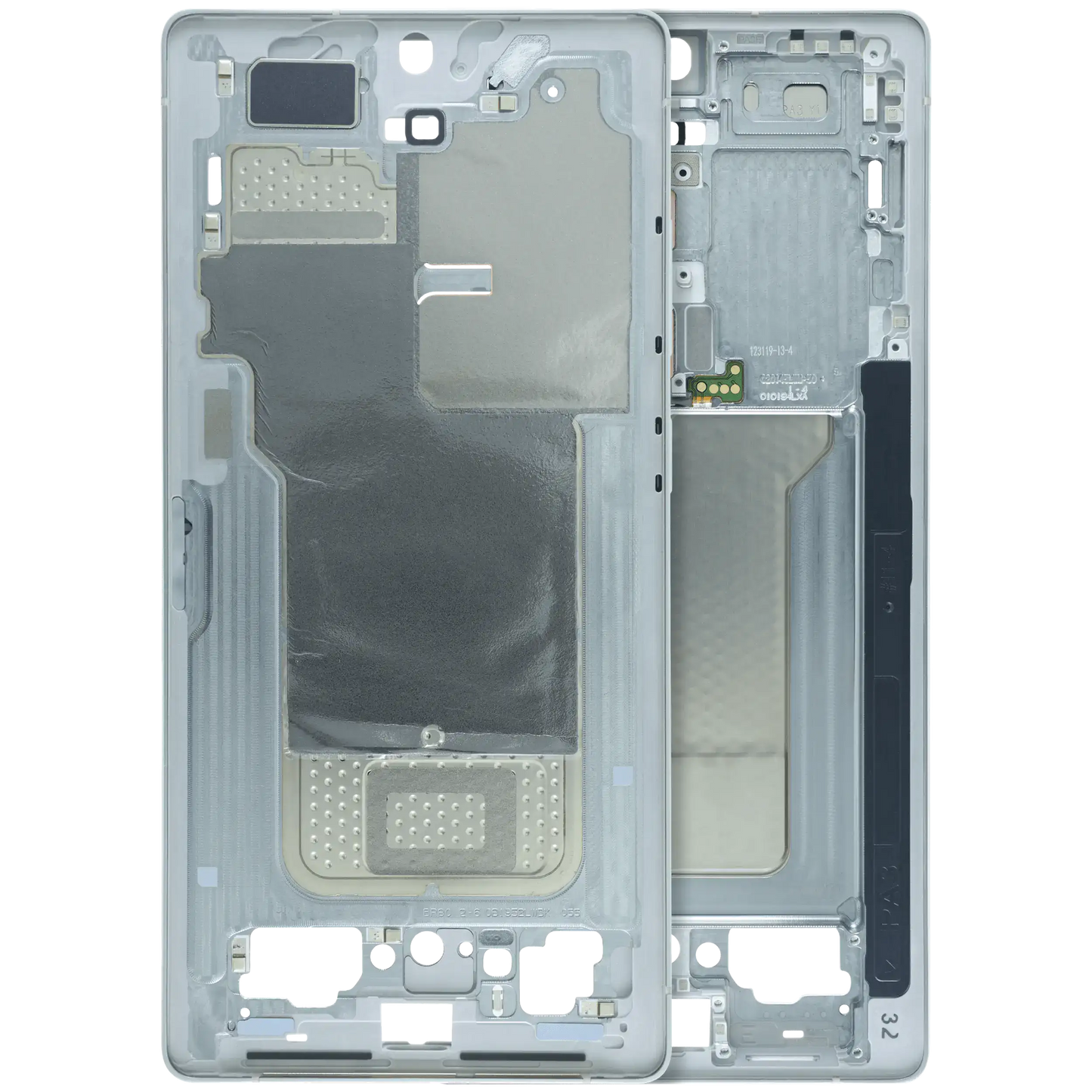 Mid-Frame Housing for Samsung Galaxy S25 Ultra (Service Pack) (Titanium Silver)