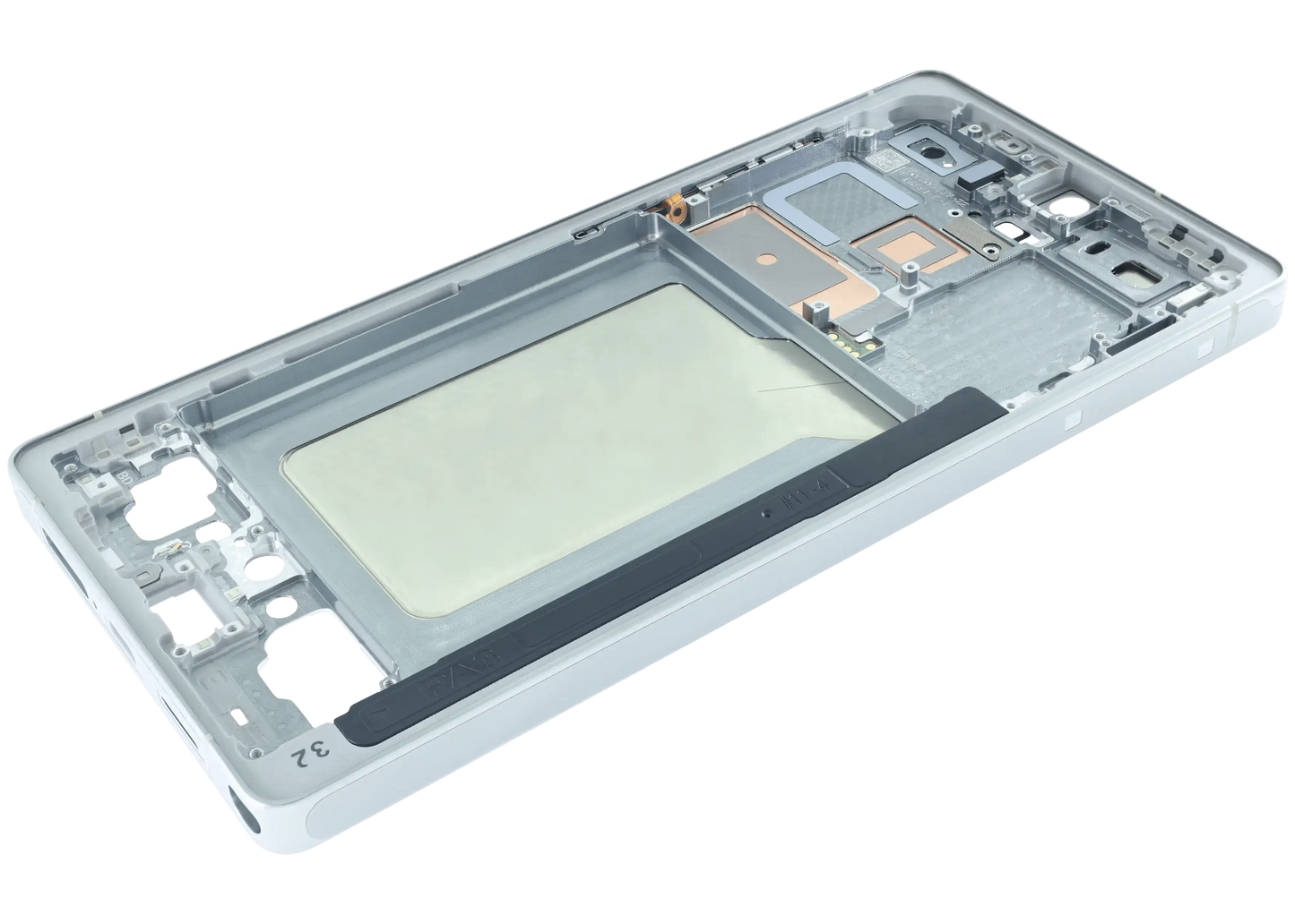 Mid-Frame Housing for Samsung Galaxy S25 Ultra (Service Pack) (Titanium Silver)