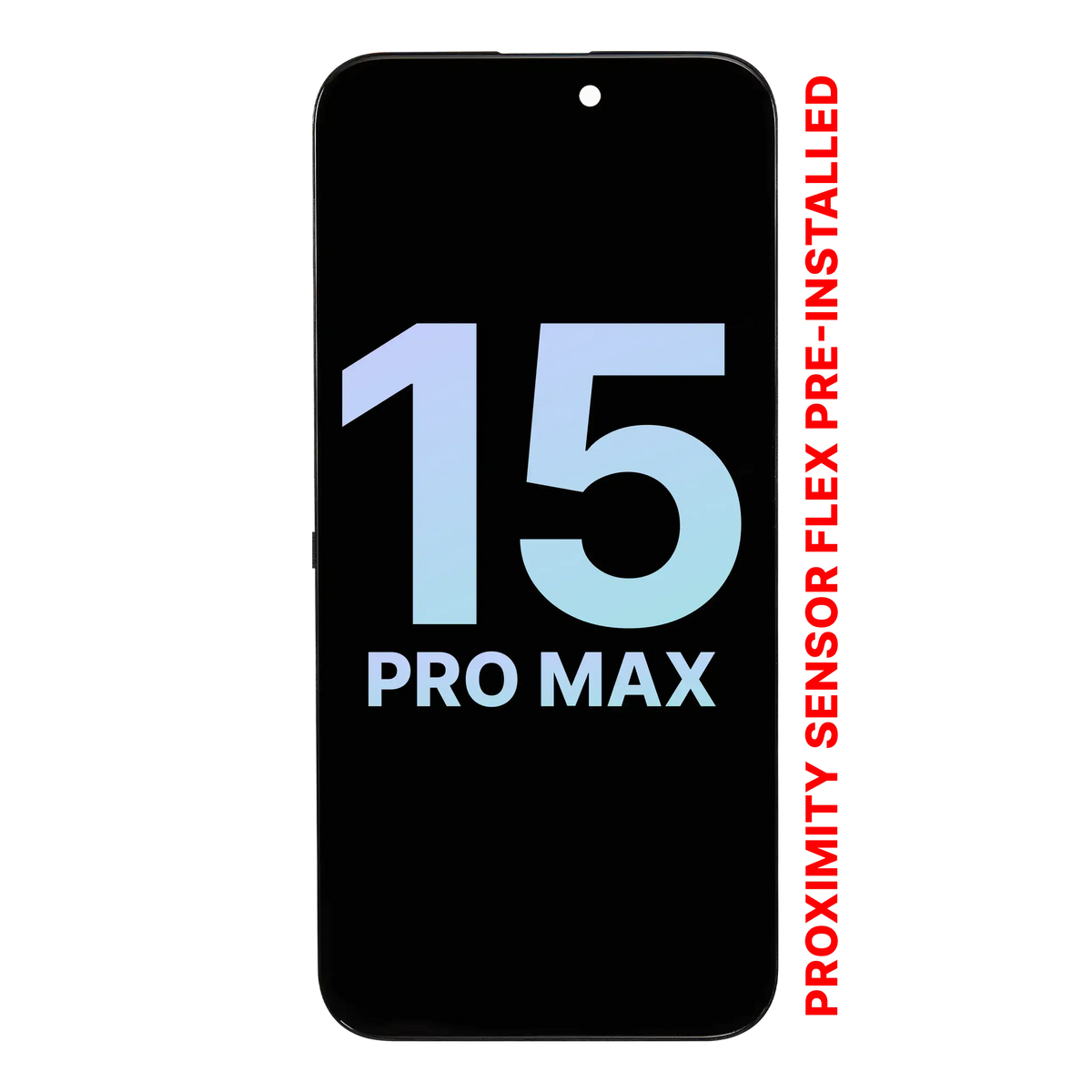 OLED Assembly With Proximity Sensor Flex Pre-Installed For iPhone 15 Pro Max (Service Pack) — product photo 1