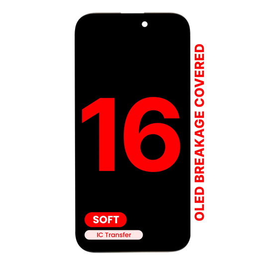 OLED Assembly For iPhone 16 (Aftermarket Pro: XO7 Soft) — product photo 1