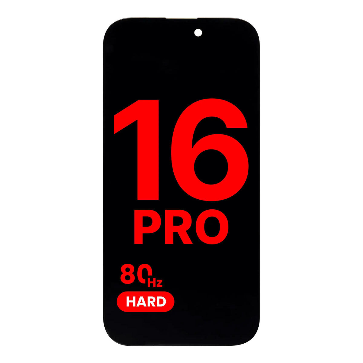 OLED Assembly For iPhone 16 Pro (Aftermarket Plus: Hard) (80Hz) — product photo 1