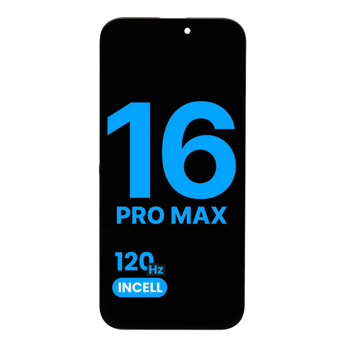 LCD Assembly For iPhone 16 Pro Max (Aftermarket: AQ7 / Incell) (120HZ) — product photo 1