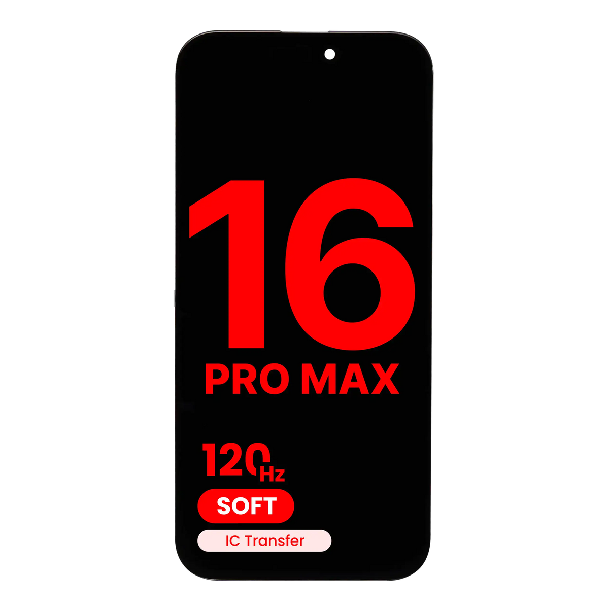 OLED Assembly For iPhone 16 Pro Max (Aftermarket Plus: Soft) (120HZ) — product photo 1