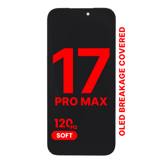 OLED Assembly Compatible For iPhone 17 Pro Max (Aftermarket Pro: XO7 Soft) (120HZ) — product photo 1