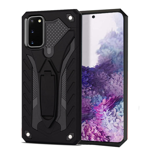 OTDR Black Rugged Defender w/ stand for Samsung Galaxy S20 Plus