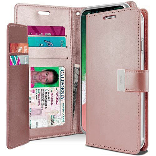 Rose Gold Rich Diary Mercury for Samsung Galaxy S20 Plus