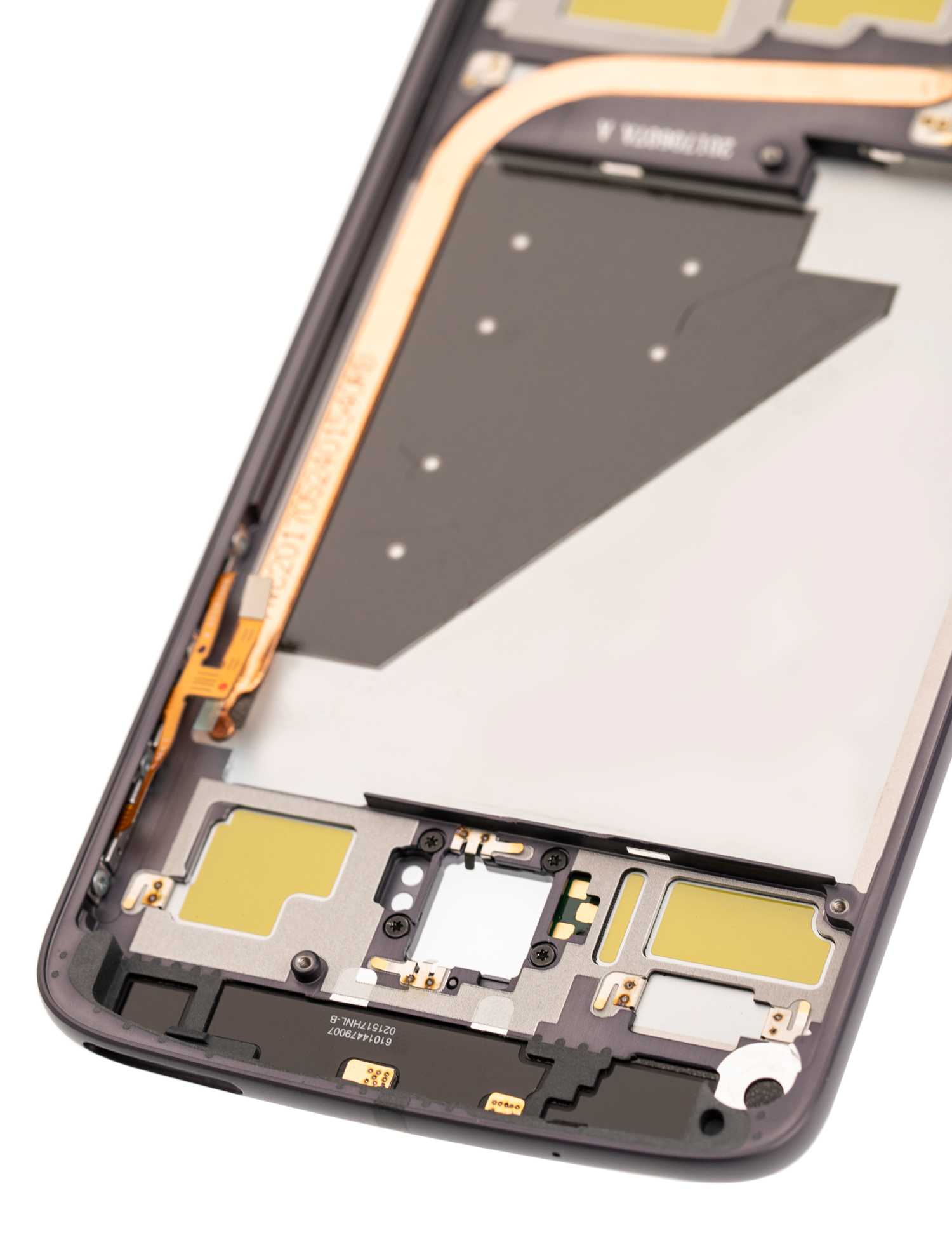 Mid Frame Housing For Motorola Moto Z Droid (XT1650 / 2016) - Motorola replacement part, alternate repair part view, SKU 107082031313