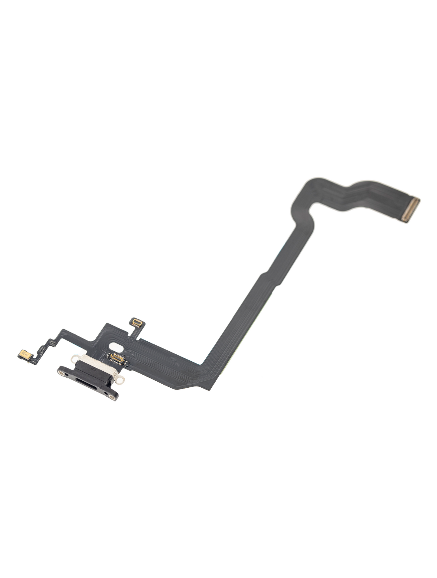 Charging Port Flex Cable For iPhone X (Aftermarket) (Space Gray)