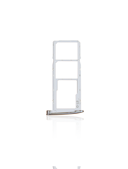 Dual Sim Card Tray For Motorola Moto G6 (XT1925 / 2018) (Silver) | compatible mobile phone replacement part | SKU 107082016833 | product image 2