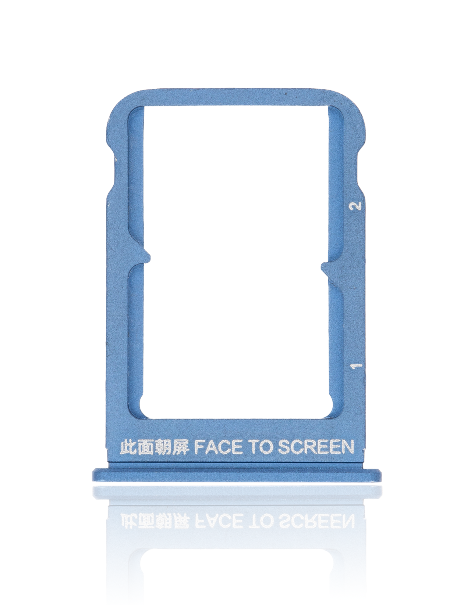 Sim Card Tray For Xiaomi Mi 9 (Ocean Blue) - mobile repair replacement component SKU 107082070226 - image 4