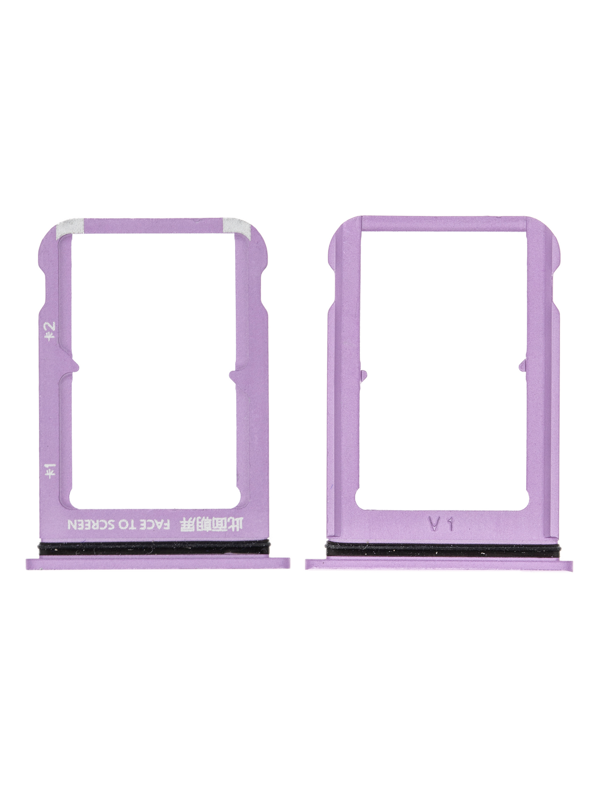 Sim Card Tray For Xiaomi Mi 9 (Lavender Violet) - repair component detail image SKU 107082070225 - image 2