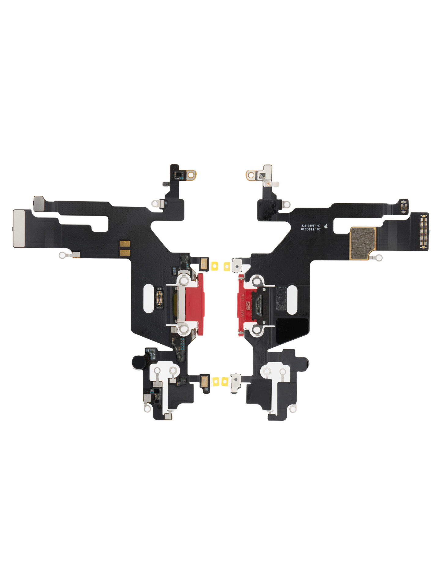 Charging Port Flex Cable For iPhone 11 (Premium) (Red)