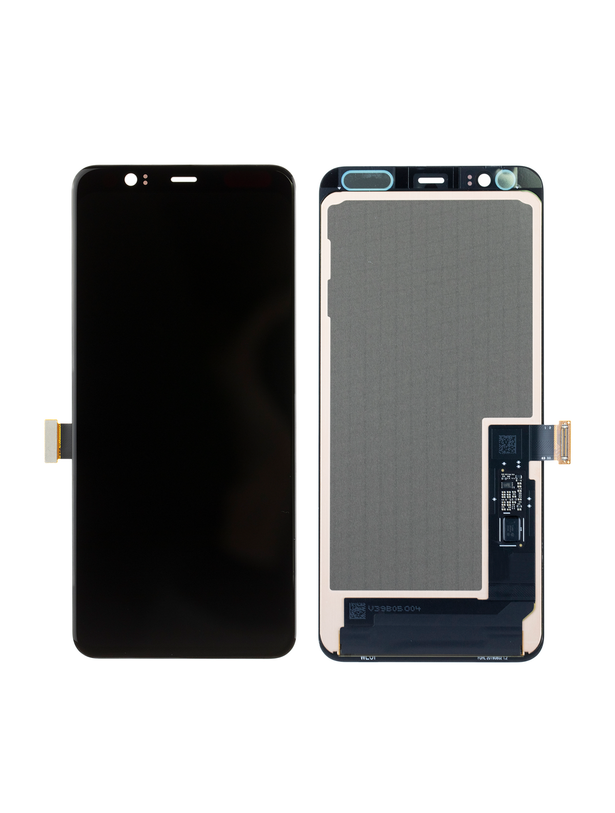 OLED Assembly Without Frame For Google Pixel 4 XL (Refurbished) (All Colors) - repair component alternate view