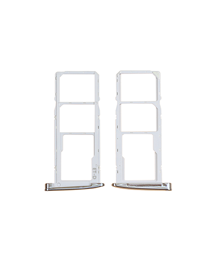 Dual Sim Card Tray For Motorola Moto G6 (XT1925 / 2018) (Silver) | compatible mobile phone replacement part | SKU 107082016833 | product image 3