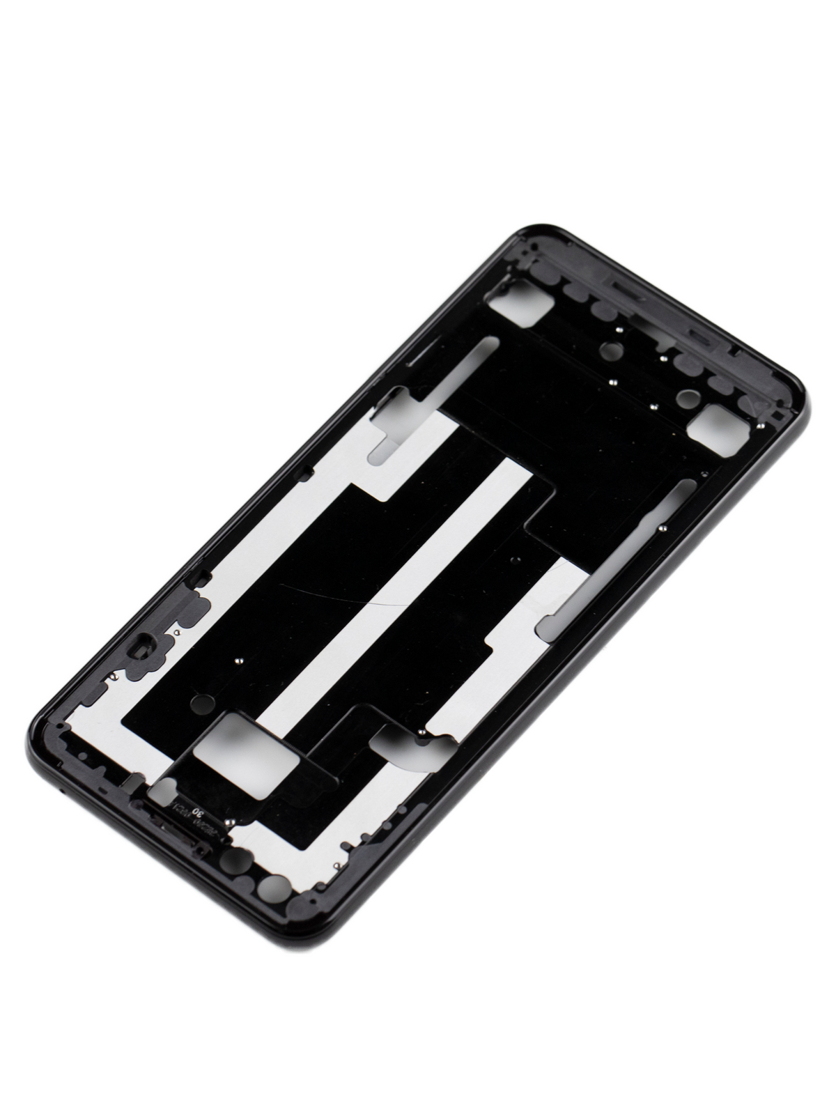 Mid-Frame Housing For Google Pixel 3 (Black) - repair component alternate view