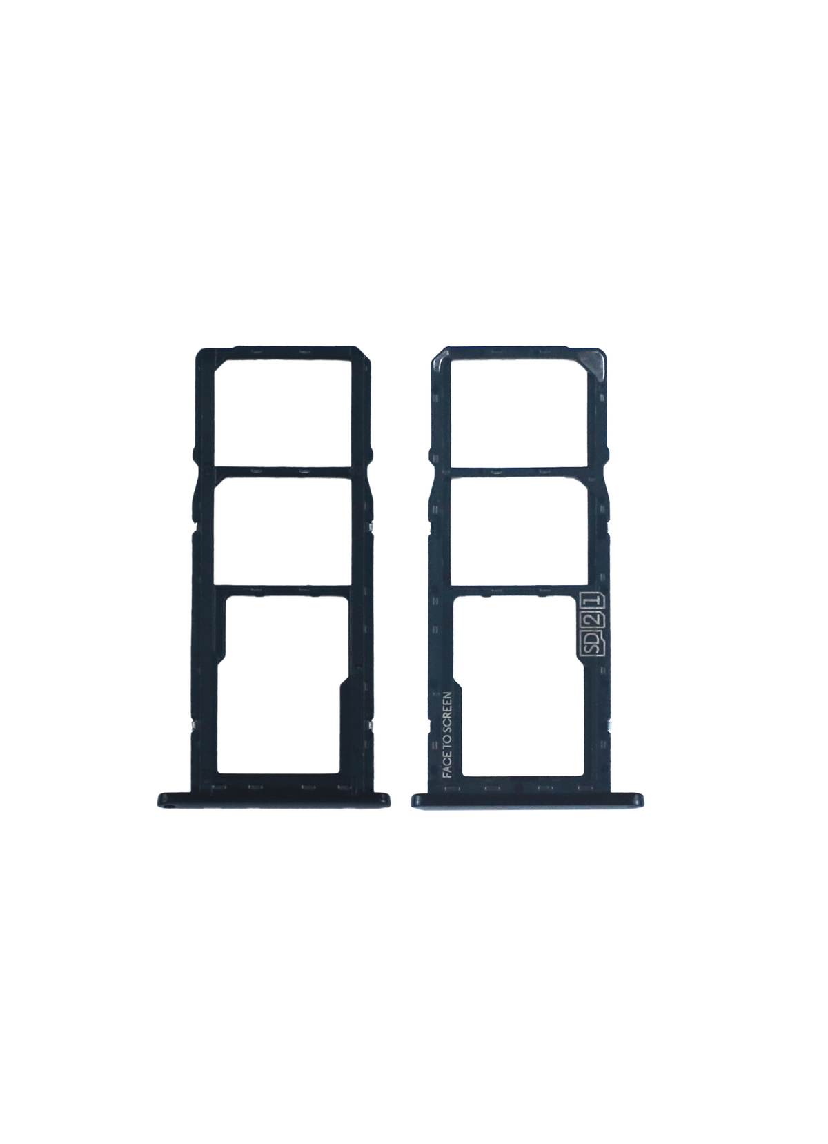 Dual Sim Card Tray For Motorola Moto G7 Play (XT1952 / 2019) (Blue) | compatible mobile phone replacement part | SKU 107082064631 | product image 2