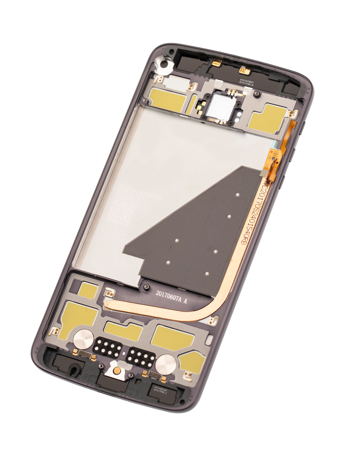 Mid Frame Housing For Motorola Moto Z Droid (XT1650 / 2016) - Motorola replacement part, supplementary product view, SKU 107082031313