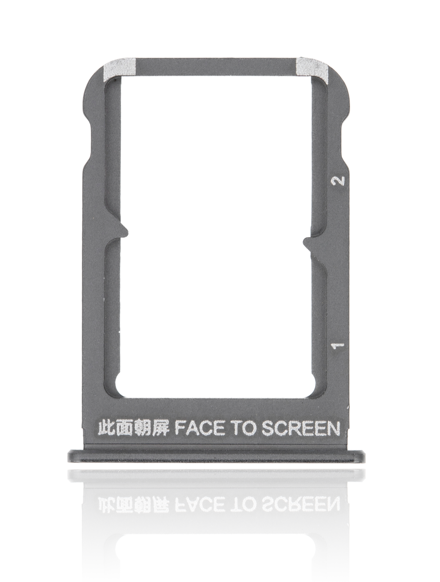 Sim Card Tray For Xiaomi Mi Mix 3 (Onyx Black) - compatible device spare part image SKU 107082070324 - image 3
